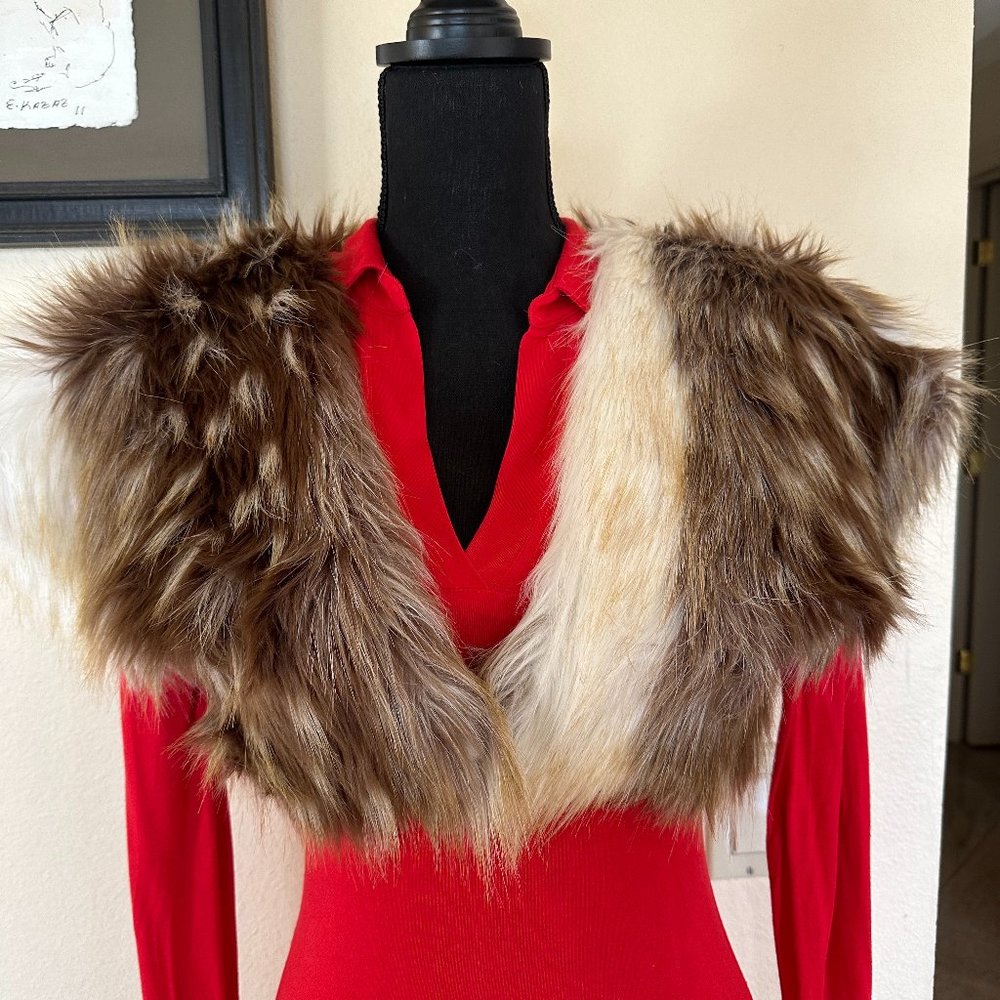 Foxiedox Bambi Faux Fur Bolero Size XS/S